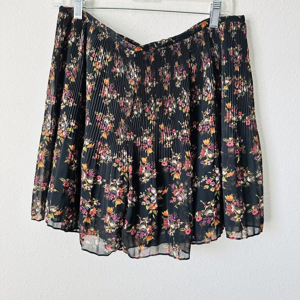 Madewell Mountain Floral Pleated Circle Skirt - Picture 2 of 5